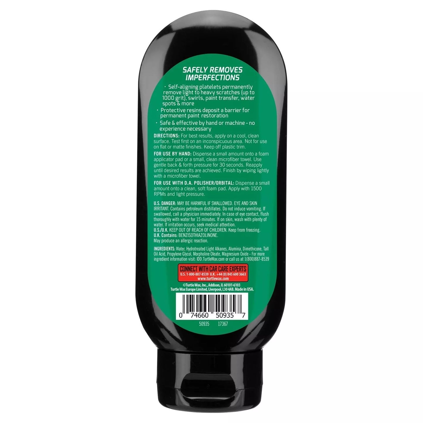 Turtle Wax 50935 Hd Scratch Repair & Renew Car Paint Scratch Remover 200Ml