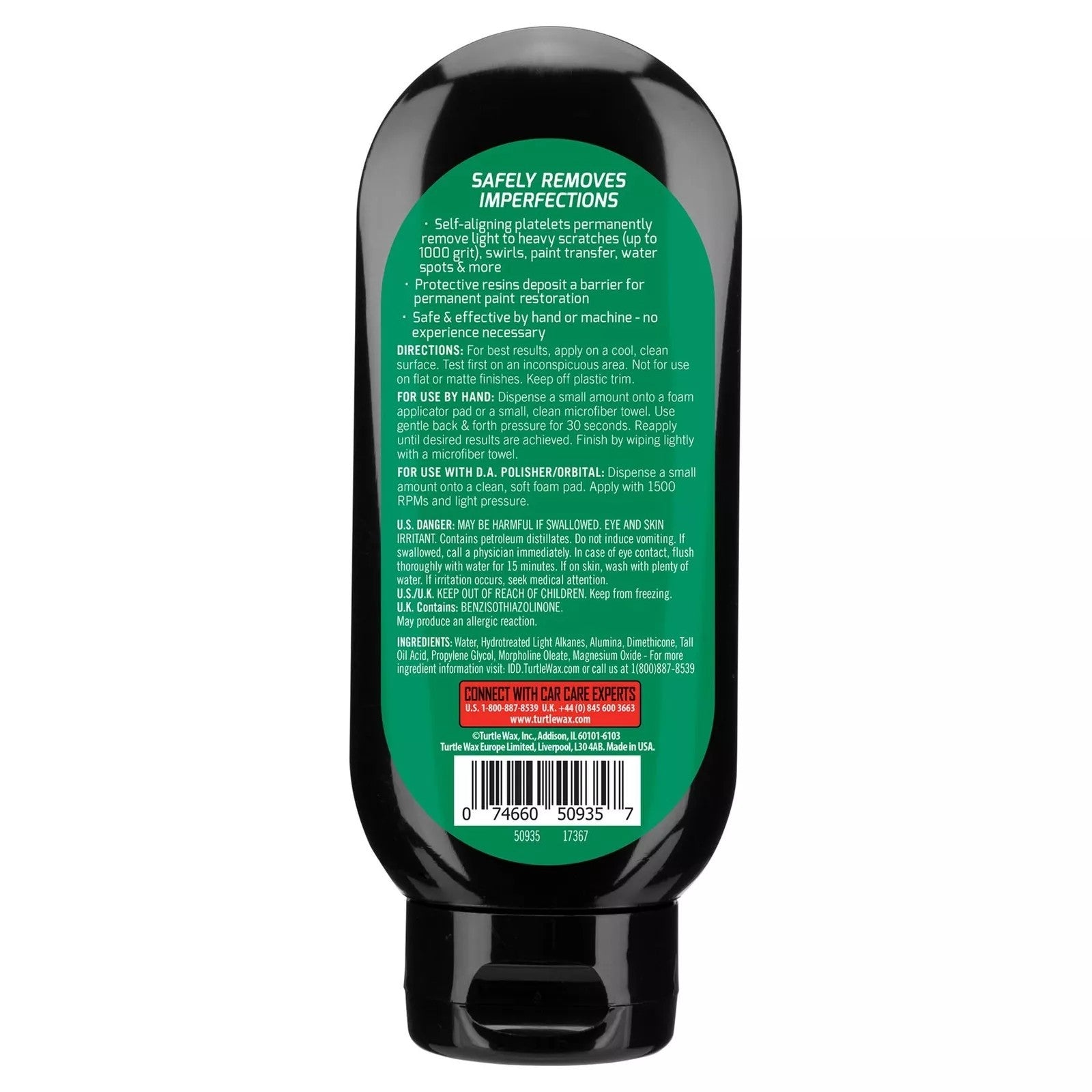Turtle Wax 50935 Hd Scratch Repair & Renew Car Paint Scratch Remover 200Ml