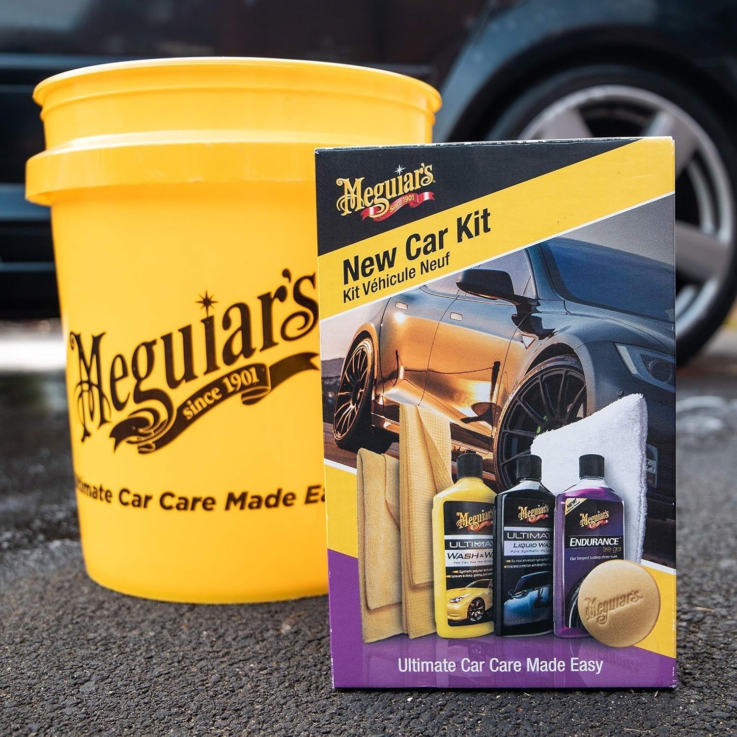 Meguiars New Car Care Kit, the Ultimate Detailing KIT for Professionals