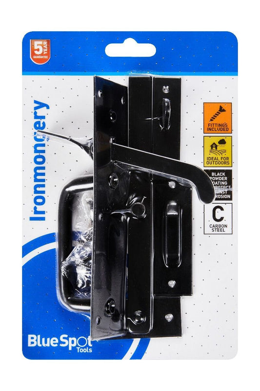 Blue Spot Tools Ironmongery 50mm Zinc Plated Suffolk Latch bsp78024