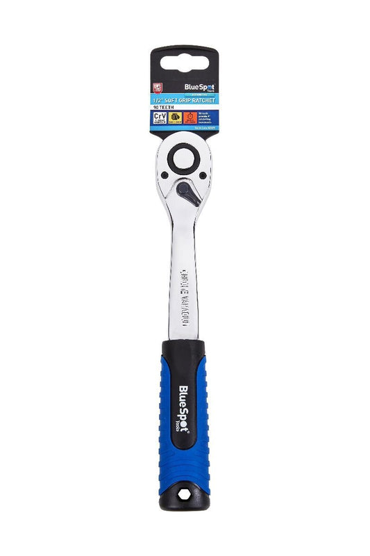 Bluespot Reversible Head Ratchet Handle Quick Release 1/2" Tool 02039