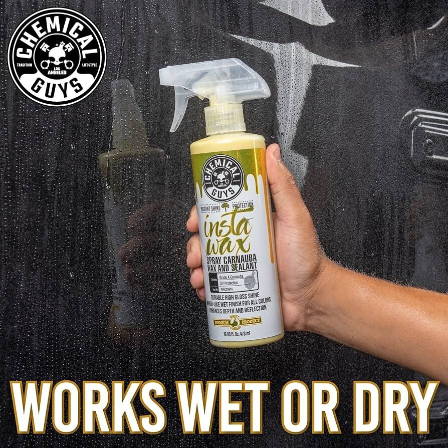Chemical Guys InstaWax Liquid Carnauba Shine & Sealant 16oz