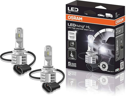 Osram 6000K Cool White HB4 LED Headlight Bulb Kit to replace HB4 Halogen 9736CW