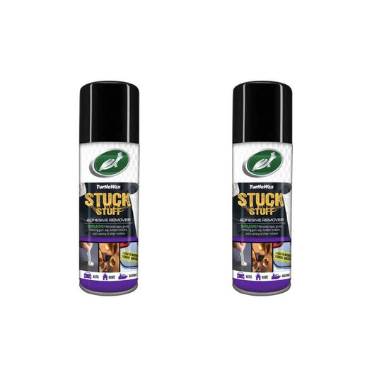 2xTurtle Wax 54137 STUCK STUFF Adhesive Remover Removes Tapes Glue - 200ml