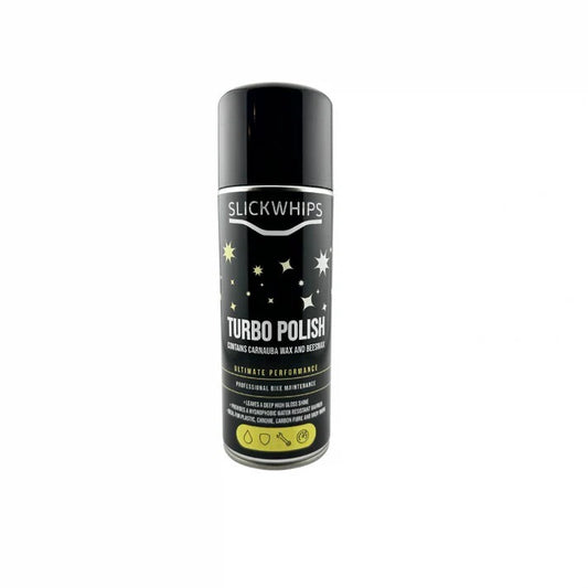 Slickwhips Turbo Polish, Proffesional Motorcycle Wax with Carnauba & Bees Wax