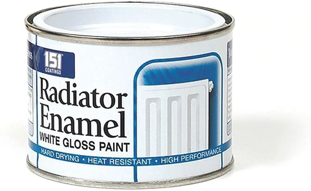 151 Coatings Radiator Enamel White Gloss Paint 180ML
