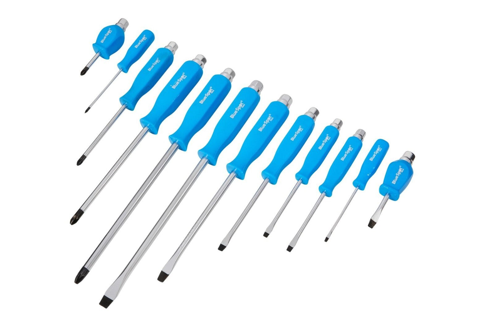 Blue Spot Tools 12 PCE Hex Bolster Screwdriver Set bsp12058