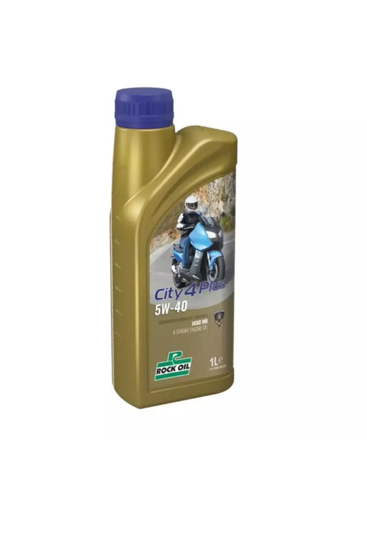 Rock Oil City 4 Plus Scooter Fully Synthetic 4 Stroke Engine Oil 5W40 1 Litre 