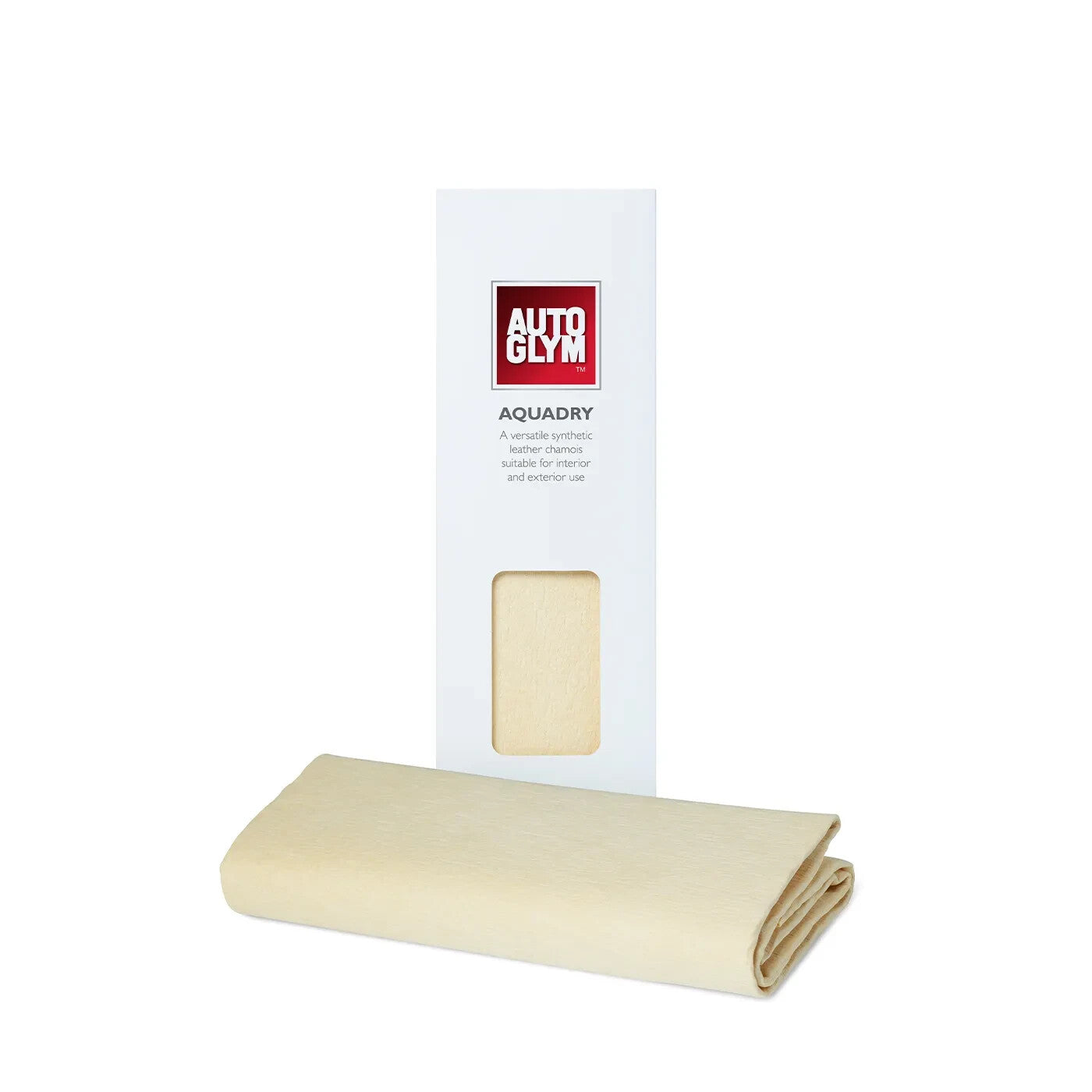 Autoglym Aqua Dry Hi-Tech Synthetic Chamois Leather Car Valeting Drying Towel