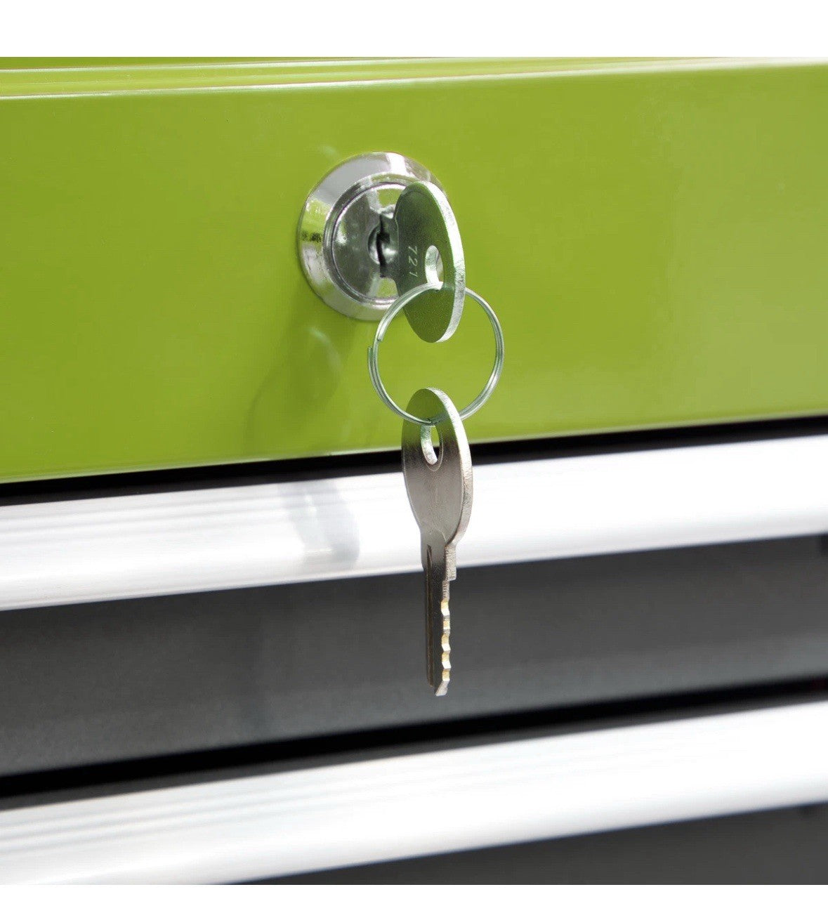 Sealey Topchest Rollcab 6 Drawers W/Ball Bearing Runners Hi-Viz AP2200BBHV