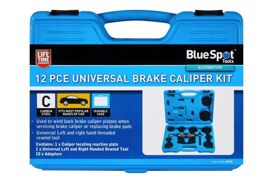BlueSpot - 12PCE UNIVERSAL BRAKE CALIPER KIT 07915