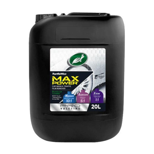 Turtle Wax Max Power Car Wash & Traffic Film Remover Exterior  20L 53662