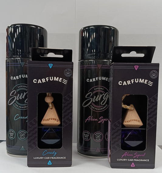 carfume creedy twinpack & alien spirit twinpack