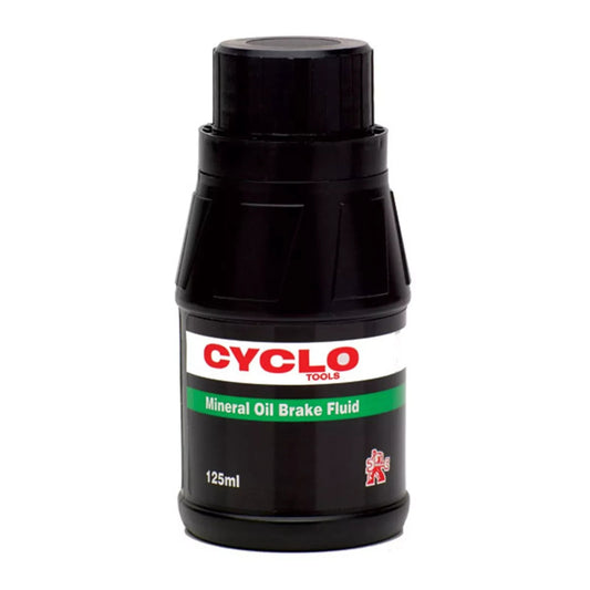 Cyclo 125ml Mineral Oil Cycle Disc Brake Fluid Hydraulic Brakes UK