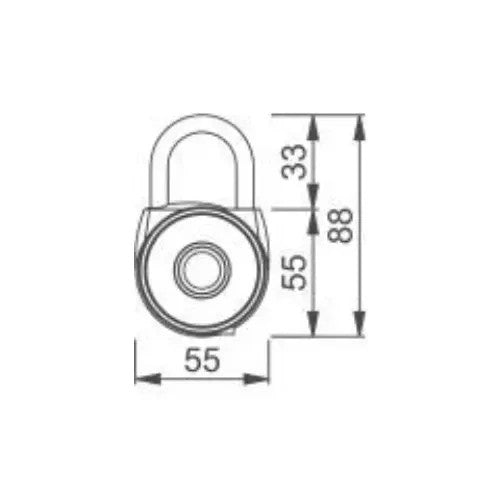 ARRONE Fingerprint Padlock Rechargeable Hardened Steel Security IP65 USB Keyless
