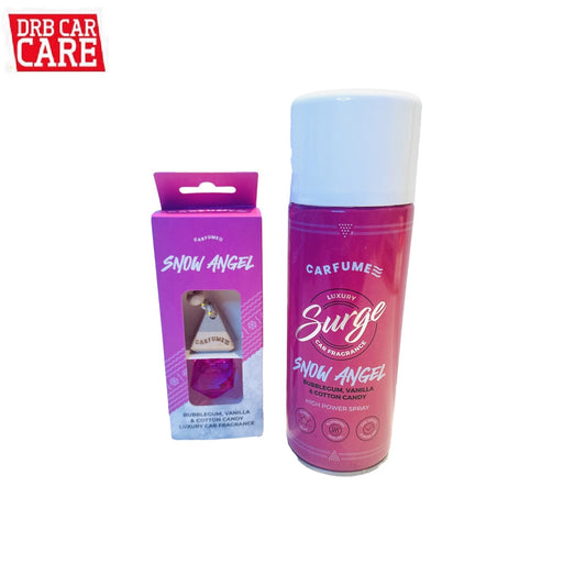 Double Pack Carfume Car Air Freshener Freshner Fragrance Scent - Snow Angel