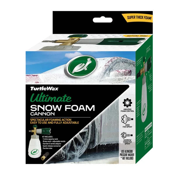 Turtle Wax Ultimate Snow Foam Cannon Kit Car Shampoo
