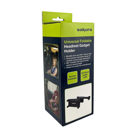 Sakura Universal Foldable Headrest Gadget Holder
