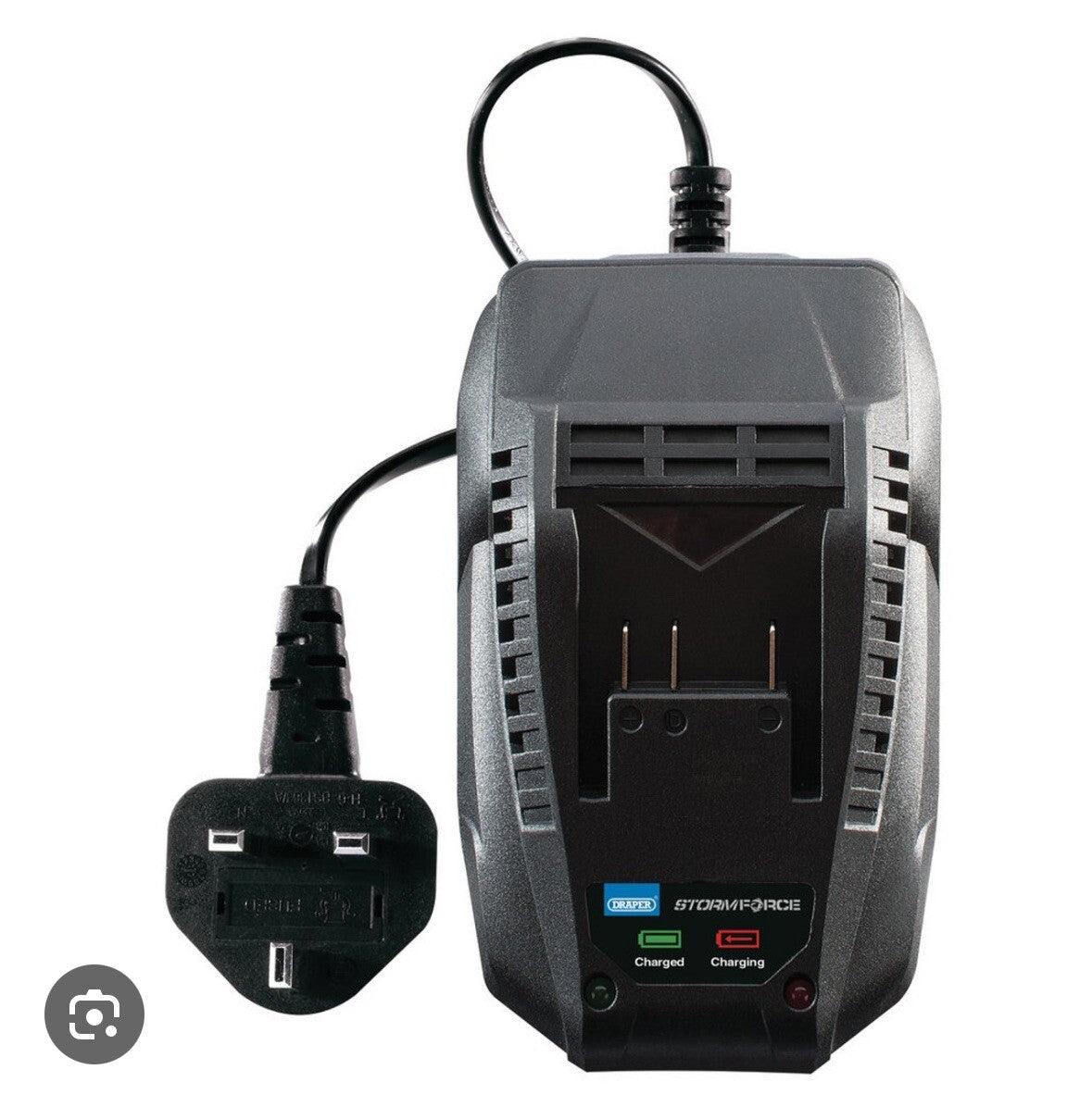 Draper Storm Force  20V 115mm Angle Grinder Kit, Incl, Battery and Charger