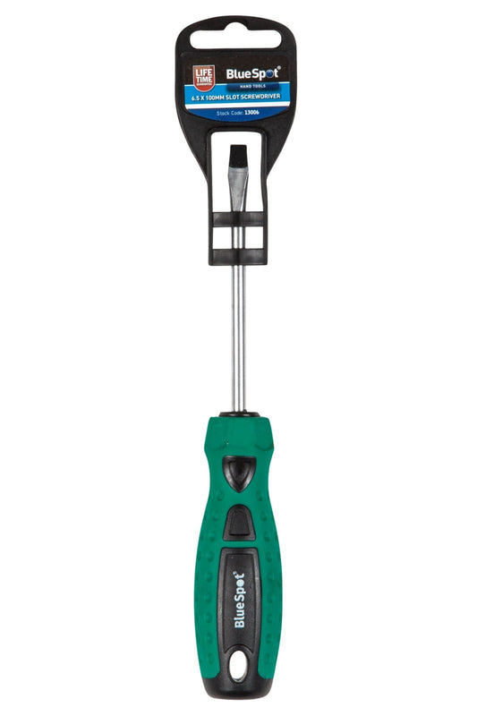 Blue Spot Tools - 6.5 x 100mm Slotted Screwdriver 13006