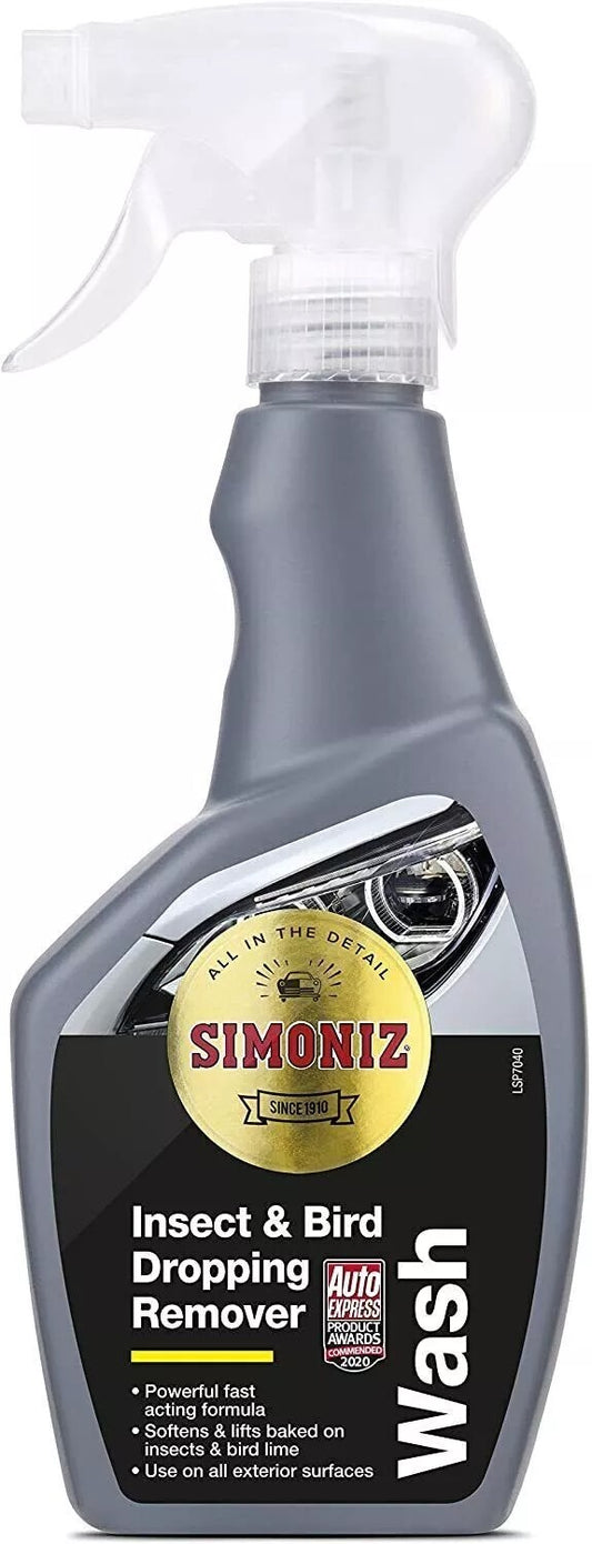 Simoniz Insect & Bird Dropping Remover Paint Protection Cleaner Spray 500ml