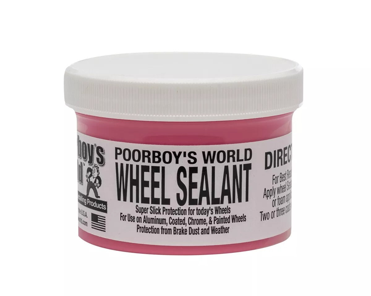 Poorboy's World Car Wheel Sealant Alloy Steel Rim Wax Protection Paste 235ml