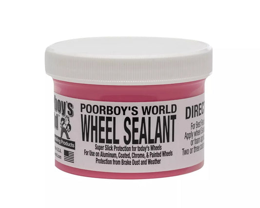 Poorboy's World Car Wheel Sealant Alloy Steel Rim Wax Protection Paste 235ml