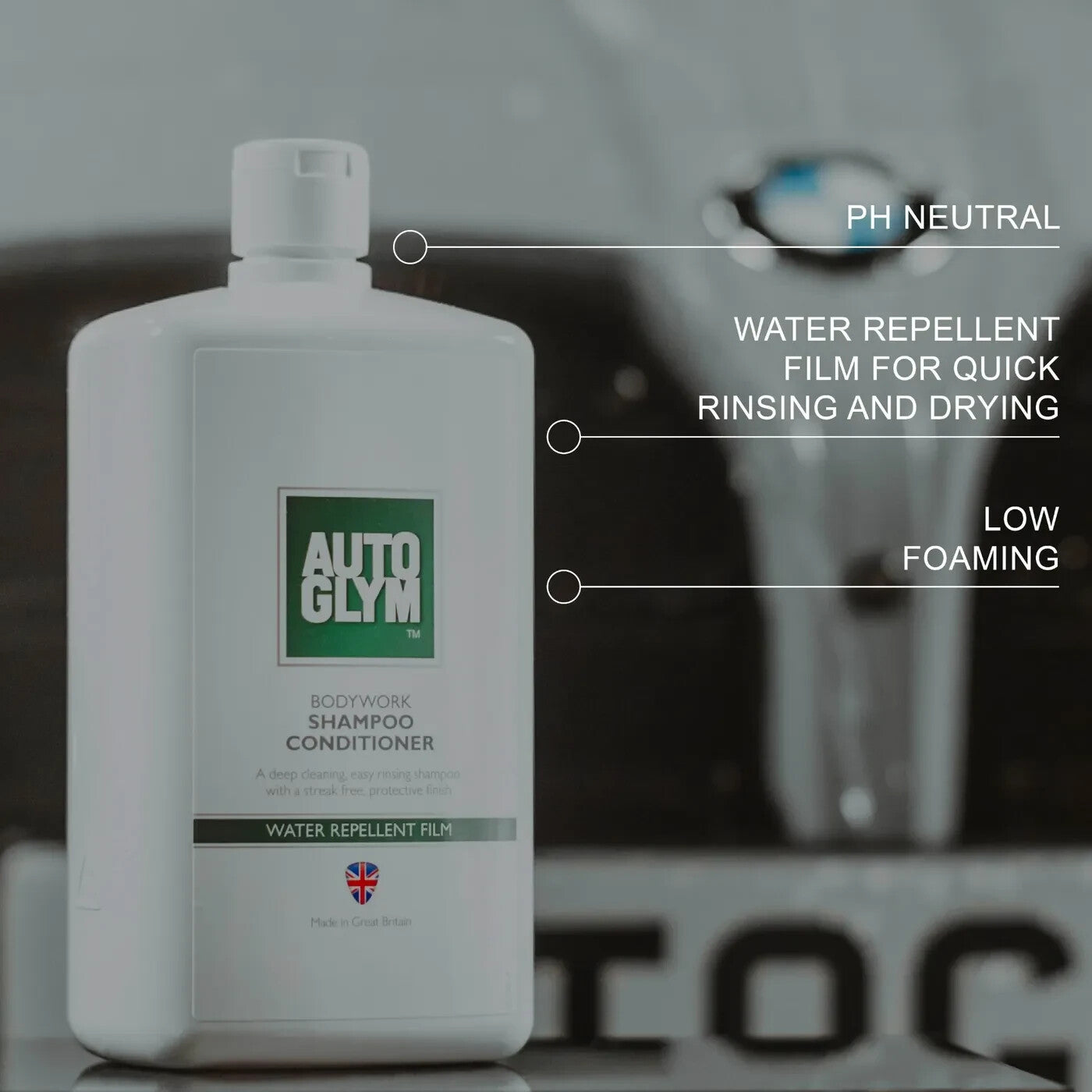 Autoglym Bodywork Shampoo Conditioner 500ml Car Bodywork Wash Cleaner