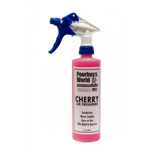 Poorboys Spray Air Freshener CHERRY Car Odour Eliminator 16oz 473ml