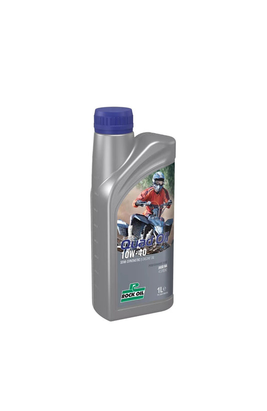 Rock Oil Quad Oil 10W40 Semi Synthetic 4 Stroke 1 litre