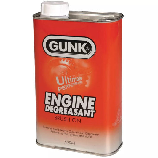 Gunk Engine Cleaner Degreaser Ultimate Brush on Grime Remover Degreasant 1 Litre
