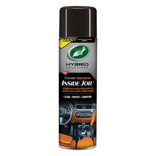Turtle Wax Hybrid Ceramic Graphene Inside Job, All in 1 Interior Care, Zest