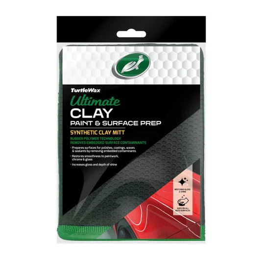 Turtle Wax Ultimate Clay Paint & Surface Prep Synthetic Clay Mitt