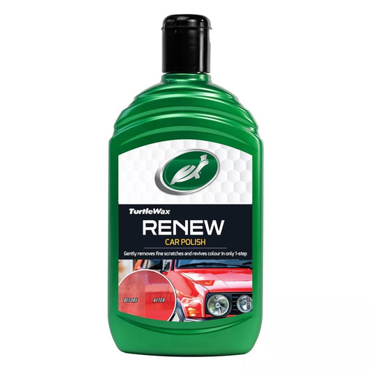 Turtle Wax Renew Liquid Car Polish Fine Scratches Paintwork Remover  500ml