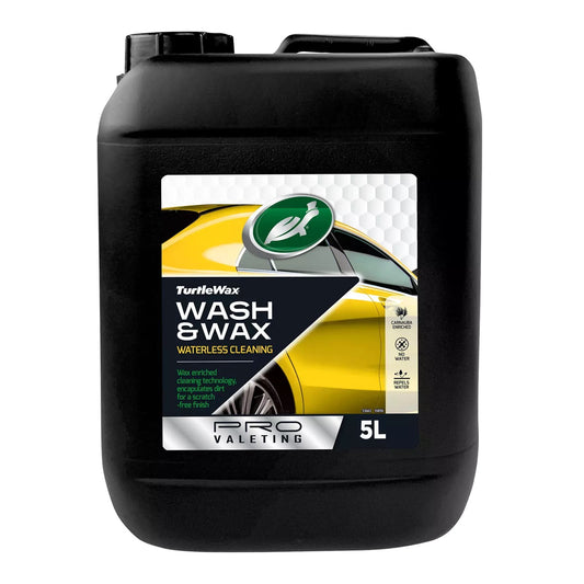 Turtle Wax Waterless Wash & Wax Pro Valeting Range, Scratch Free 5ltr