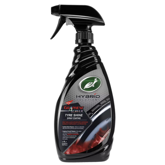 Turtle Wax Hybrid Solutions Graphene Acrylic Tyre Shine Spray Coating 680ml
