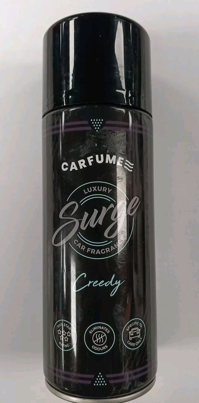 Carfume Surge Blast Can Car Air Freshener Freshner Scent - CREEDY