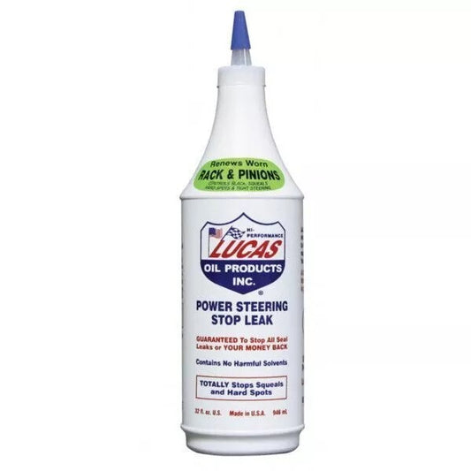 LUCAS OIL Lucas Power Steering Stop Leak, Guaranteed to stop leaks 946ml - 40011