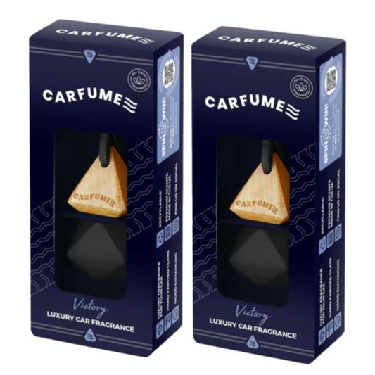 2 x Carfume Luxury Car Air Freshener Scent Long Lasting Fragrance – Victory