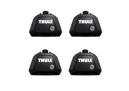 Thule 710410 -Evo Foot Pack  Raised Rails  - 4 Pack