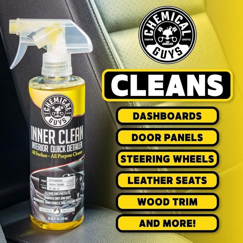 Inner Clean By Chemical Guys Interior Quick Detailer All Purpose Cleaner 473ml