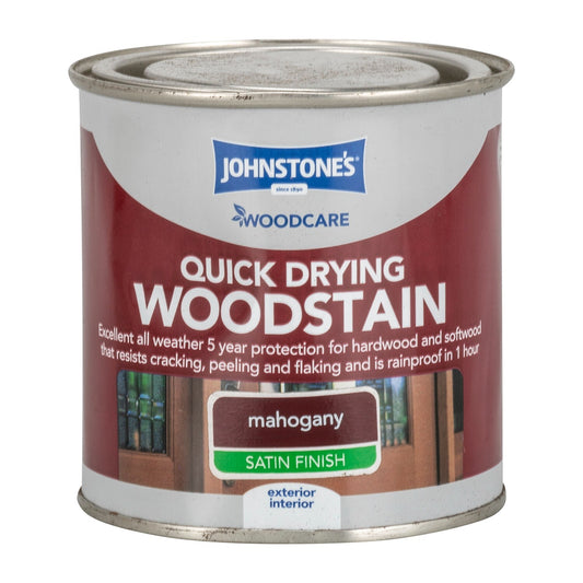 Johnstone's Quick Drying Woodstain - Mahogany