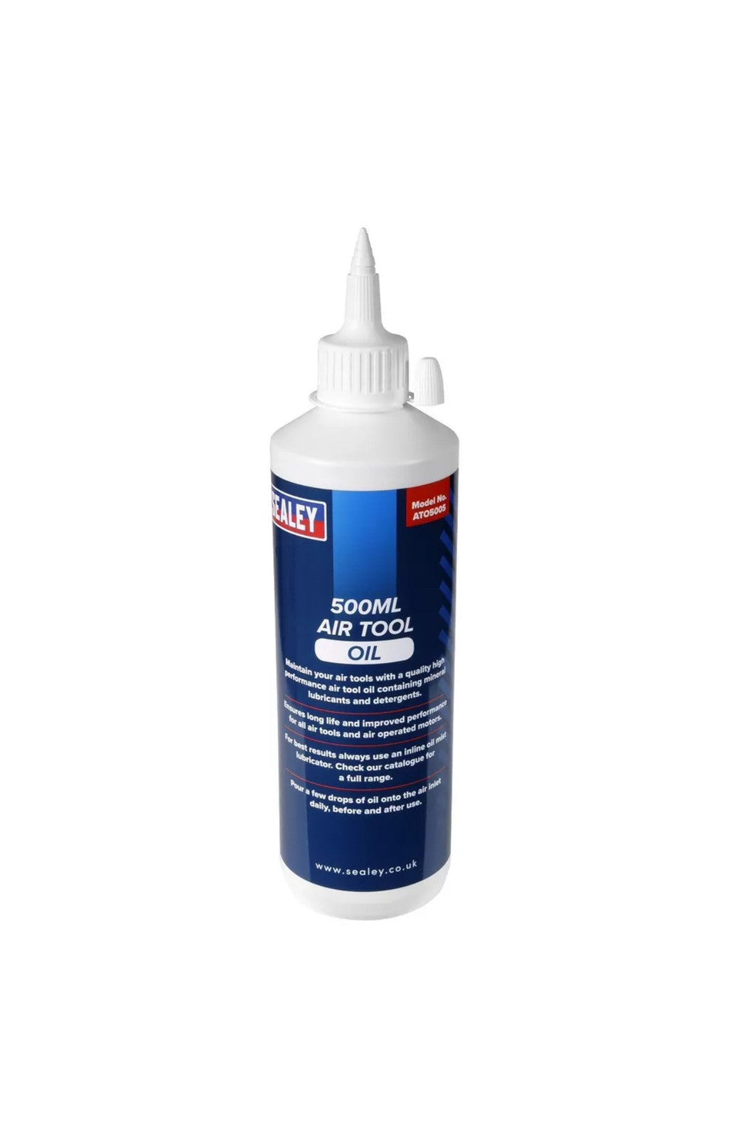 Sealey Air Tool Oil 500ml High Quality Oil - Air Powered Tools Impact Wrench etc
