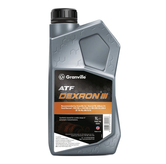 Granville Synthetic ATF Dexron III 3 Automatic Transmission Fluid 1L