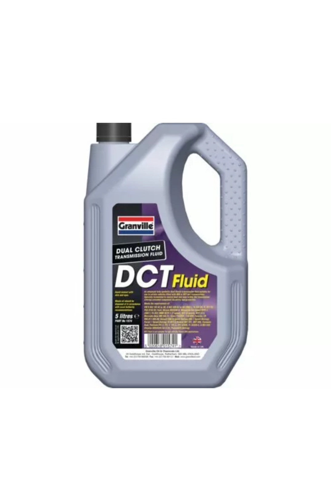 GRANVILLE DCT DSG Fully Synthetic Dual Clutch Transmission Fluid Gearbox 5 Litre