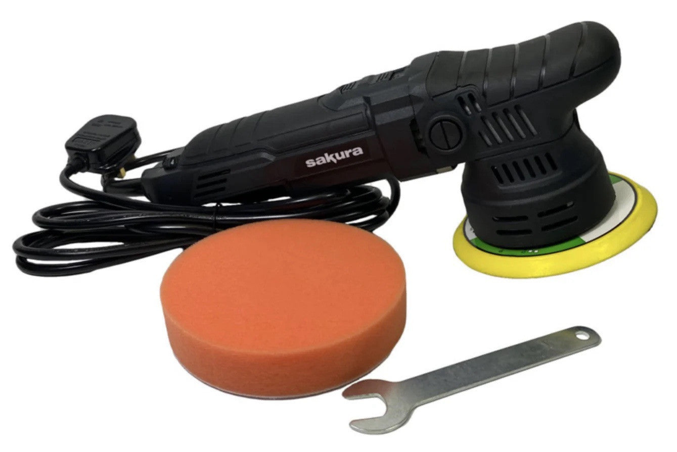 650w 125mm 5" Dual Action DA Polisher Sander Polishing Machine, 10 Speed