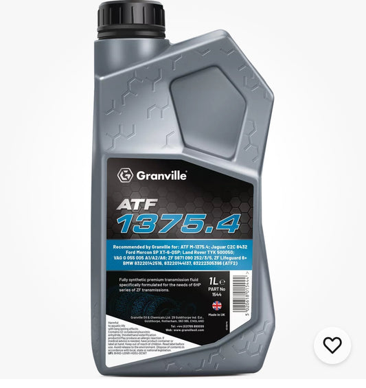 Granville  ATF 1375.4 Automatic Transmission Fluid Oil 6HP ZF Lifeguard 6 
