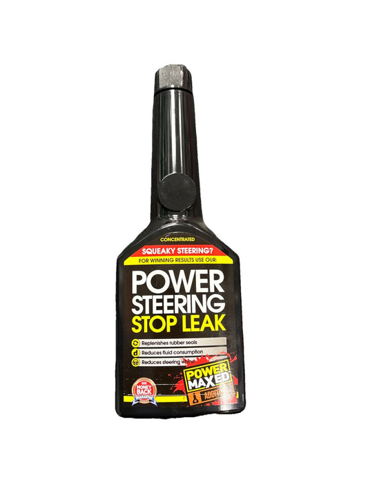 Power Maxed - Power Steering Stop Leak 325ml Power Steering Unit Repair Fluid