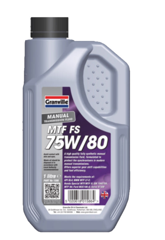 Granville MTF FS 75W/80 Fully Synthetic Manual Transmission Fluid Protect 1Litre