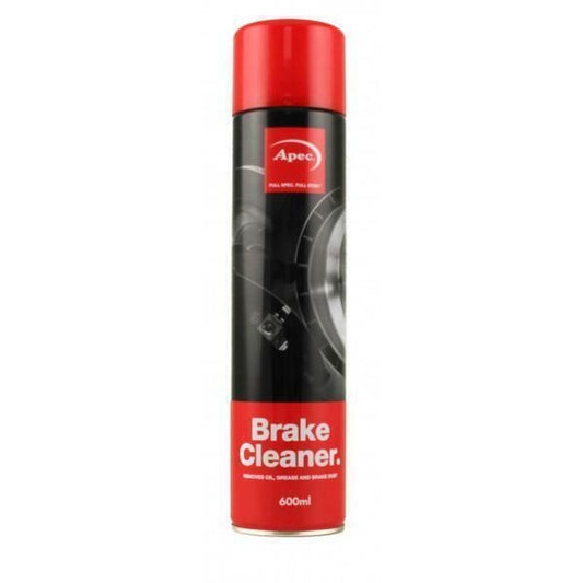 APEC BRAKE & CLUTCH CLEANER Aerosol Degreaser Oil Dirt Remover BCL600 - 600 ml